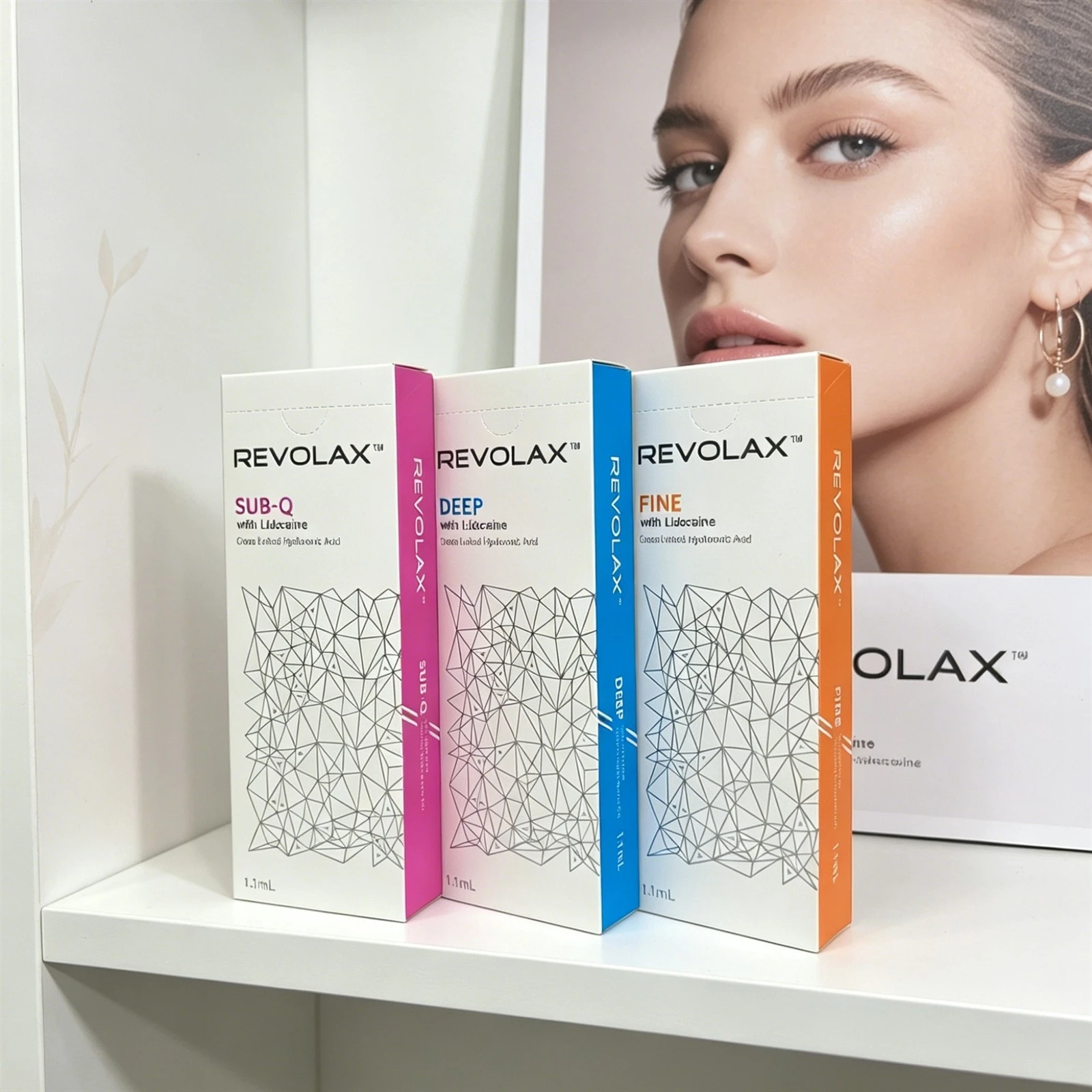 Cosmetic Grade Revolax 1ml Hyaluronic Acid Dermal Injectable Filler Cosmetic Grade Revolax 1ml Hyaluronic Acid Dermal Injectable Filler